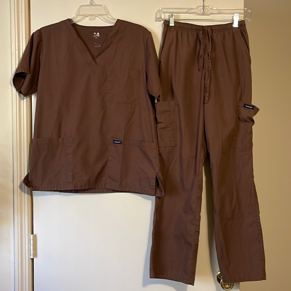 Brown Dagacci Scrubs